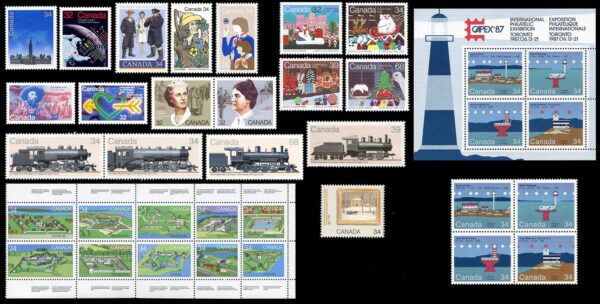 Canada Year Set 1985