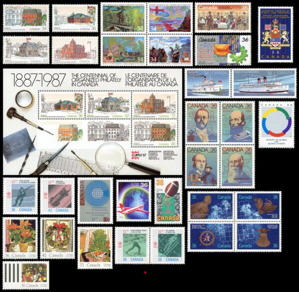 Canada Year Set 1987