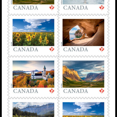 Canada Stamp #3442a - From Far and Wide (2024) $9.90 Booklet pane of 10 stamps