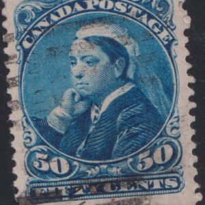 Canada Stamp #47 - Queen Victoria (1893) 50¢ VF-U