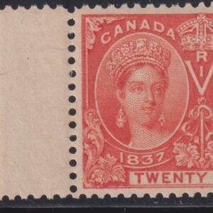 Canada Stamp #59 - Queen Victoria Jubilee (1897) 20¢ VF-MLH