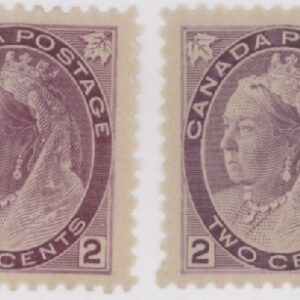 Canada Stamp #76 - Queen Victoria (1898) 2¢ VF-MNH