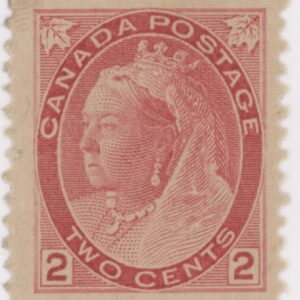 Canada Stamp #77 - Queen Victoria (1899) 2¢ Die I VF-MH
