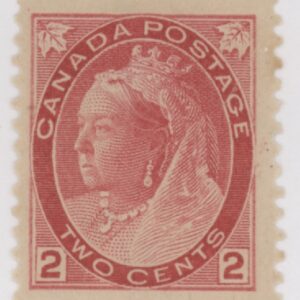 Canada Stamp #77A - Queen Victoria (1899) 2¢ Die II VF-MH