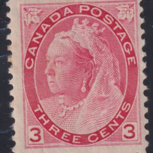 Canada Stamp #78 - Queen Victoria (1898) 3¢ F-MNH
