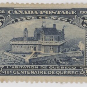 Canada Stamp #101 - Quebec in 1700 (1908) 10¢ VF-MH