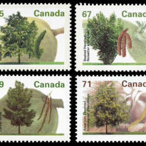Canada Stamp #1367-70 - Overweight Domestic Rate () 1 x 65¢, 1 x 67¢, 1 x 69¢, 1 x 71¢ Set of 4
