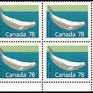 Canada Stamp CB#1179B - Beluga Whale (1990) 78¢