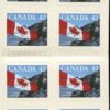 Canada Stamp Booklet - #BK141 Flag over Mountains (1992) 12 x 42¢ Booklet of 12 stamps (#1388a in cover) - Image 2