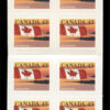 Canada Stamp Booklet - #BK158 Flag over Shoreline (1993) 12 x 43¢ Booklet of 12 stamps (#1389a in cover) - Image 2