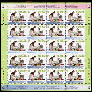 Canada Stamp SHEET#1639 - Nurse and Patient (1997) 45¢