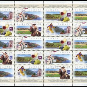 Canada Stamp SHEET#1653 - Big Muddy, Saskatchewan (1997) 45¢