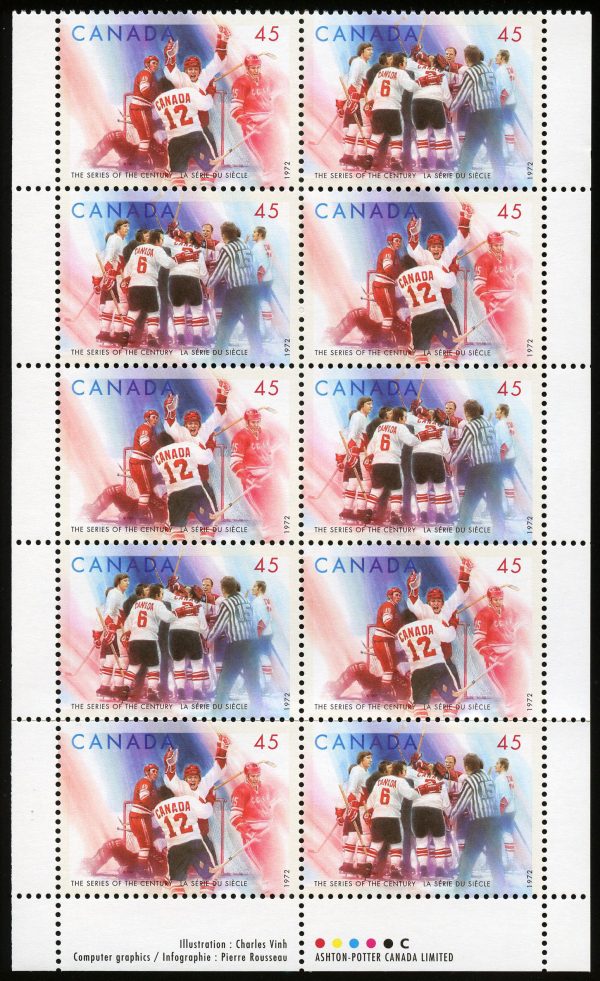 Canada Stamp #1660a - The Series of the Century (1997)