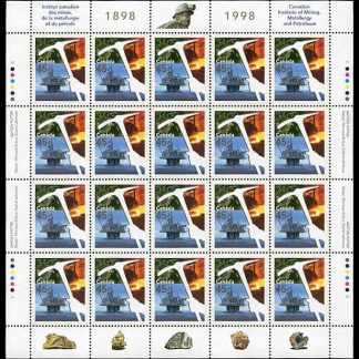 Canada Stamp SHEET#1721 - Oil rig (1998) 45¢