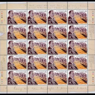 Canada Stamp SHEET#1761 - John Humphrey (1905-1995)  (1998) 45¢