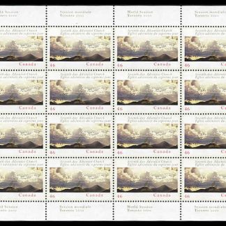 Canada Stamp sheet#1858 - Sunlight breaking through clouds (2000) 46¢