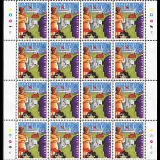Canada Stamp sheet#1866 - Images of Labour and Industry (2000) 46¢