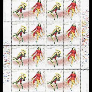 Canada SHEET#1895a - Games of La Francophonie (2001) 2 x 47¢