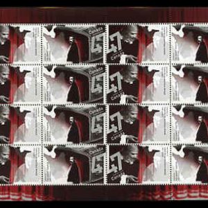 Canada Stamp SHEET#1920a - Theatres (2001) 2 x 47¢