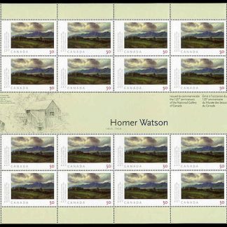 Canada Stamp SHEET#2109 - Down in the Laurentides (2005) 50¢