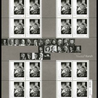 Canada STAMP SHEET#2270 - Yousuf Karsh (self-portrait) (2008) 52¢