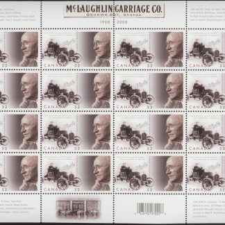Canada Stamp SHEET#2284 - McLaughlin-Buick, McLaughlin (1871-1972) (2008) 52¢