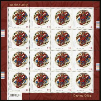 Canada Stamp SHEET#2436 - Pow-Wow Dancer (2011) 59¢
