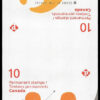 Canada Stamp #2452b - Cancer: The Crab (2011) 12 x P (59¢) Gutter pane of 12, 6 x P (2415) & 6 x P (2452) - Image 2