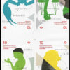 Canada Stamp #2456b - Scorpio: The Scorpion (2012) 24 x P (61¢) Gutter pane of 24 stamps, 6 x #2453, 6 x #2454, 6 x #2455 and 6 x #2456 - Image 2