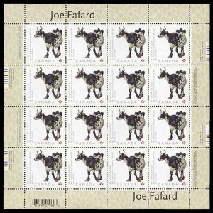 Canada Stamp SHEET#2522 - Smoothly She Shifted (2012) P (61¢)