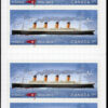 Canada Stamp Booklet - #BK486 Titanic, Map of North Atlantic, Flag of the White Star Line (2012) 6 x $1.80 Booklet of 6 stamps (#2538a in cover) - Image 2