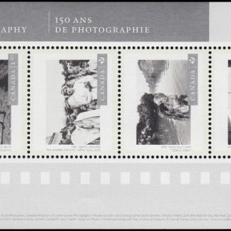 Canada Stamp #2815 - Canadian Photography (2015) $3.75 Souvenir sheet of 4 stamps (2815a, 2815b, 2815c, 2815d)