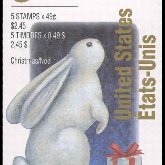 Canada Stamp Booklet - #BK164 Russia's Ded Moroz (1993) 5 x 49¢ Booklet of 5 stamps (#1500a in cover)