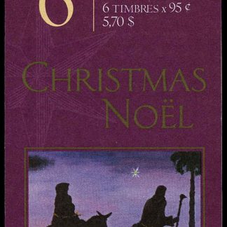 Canada Stamp #1875a - Flight Into Egypt, by David Allan Carter (2000) 6 x 55¢ Booklet pane of 6 stamps (#1875as) (BK235)