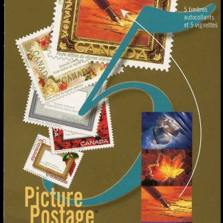 Canada Stamp Booklet - #BK246 Picture Postage (2001) 5 x 47¢ Booklet of 5 stamps (#1918 in cover)