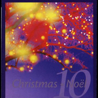 Canada Stamp Booklet - #BK248 Sleigh Ride in an Urban Landscape (2001) 10 x 47¢ Booklet of 10 stamps (#1922a in cover)
