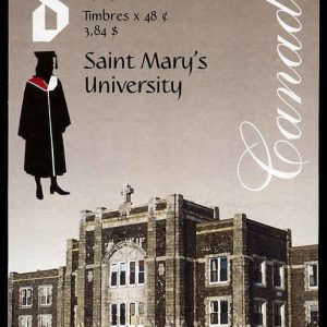Canada Stamp #1944a - St. Mary's University (2002) 8 x 48¢ Booklet pane of 8 stamps (#1944) (BK258)