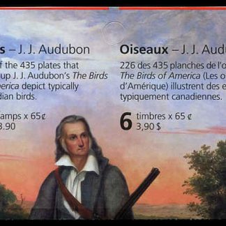 Canada Stamp #1983a - Gyrfalcon (2003) 6 x 65¢ Booklet pane of 6 stamps (#1983) (BK267)