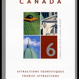 Canada Stamp Booklet - #BK287 St. Joseph's Oratory, Quebec (2004) 6 x 49¢ Booklet of 6 stamps (#2020a in cover)