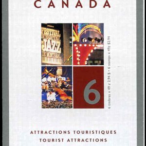 Canada Stamp Booklet - #BK293 Festival International de Jazz de Montréal (2004) 6 x 49¢ Booklet of 6 stamps (#2021a in cover)