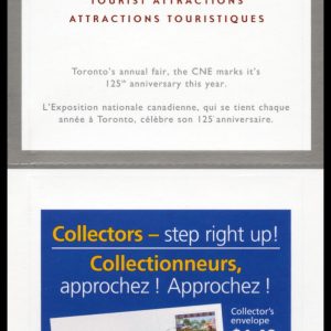 Canada Stamp #2023a - Canadian National Exhibition, Toronto (2004) 6 x 49¢ Booklet pane of 6 stamps (#2023) (BK295)