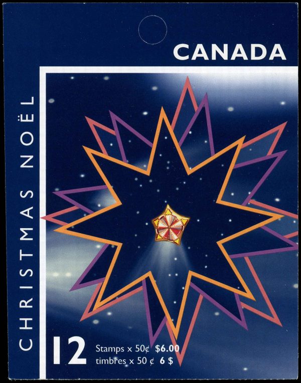 Canada Stamp #2125a - Nativity (2005) 12 x 50¢ ,2X Booklet pane of 6 stamps (#2125) (BK314)
