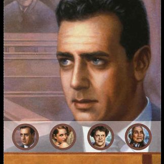 Canada Stamp Booklet - #BK384 Canadians in Hollywood: The Sequel (2008) 8 x 52¢ Booklet of 8 stamps (2 x #2280iii in cover), with Raymond Burr at upper left