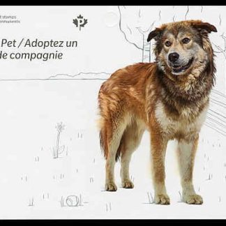 Canada Stamp Booklet - #BK536 Adopt a Pet (2013) 10 x P (63¢) Booklet of 10 stamps (#2641a in cover)