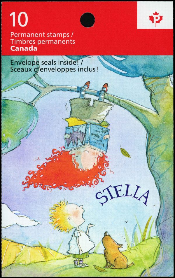 Canada Stamp Booklet - #BK542 Stella (2013) 10 x P (63¢) Booklet of 10 stamps (#2654a in cover)