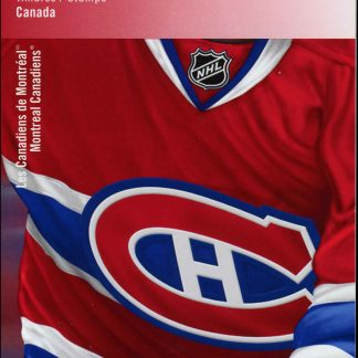 Canada Stamp Booklet - #BK549 Montreal Canadiens (2013) 10 x 63¢ Booklet of 10 stamps (#2671a in cover)