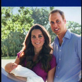 Canada Stamp Booklet - #BK562 Prince George with Prince William and Catherine (2013) 10 x P (63¢) Booklet of 10 stamps (#2686a in cover)
