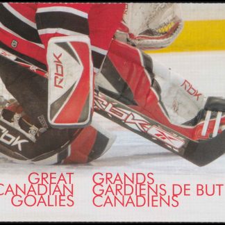 Canada Stamp Booklet - #BK632 Great Canadian Goalies (2015) 6 x P (85¢) Booklet of 6 stamps (#2872a in cover)
