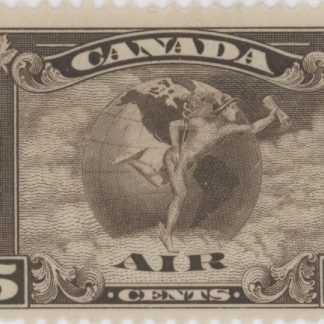 Canada Stamp - C - Air Mail #C2 - Mercury, with scroll in hand (1930) 5¢ (VF-MNH)