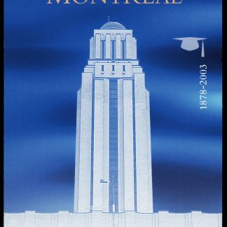 Canada Stamp Booklet - #BK273 University of Montreal (2003) 8 x 48¢ Booklet of 8 stamps (#1977a in cover)